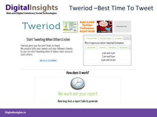 Tweriod –Best Time To Tweet 