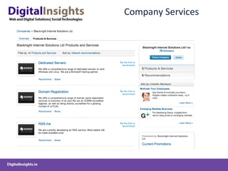 Company Services 