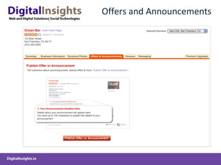 Offers and Announcements 