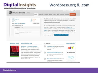 Wordpress.org & .com 