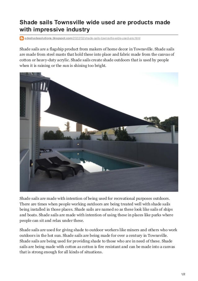 Shade sails townsville wide used are products made with impressive industry