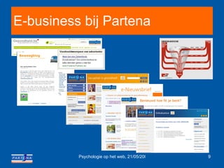 E-business bij Partena 