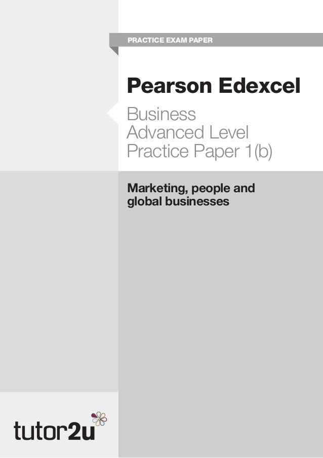 Pearson edexcel past papers