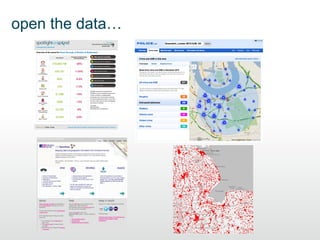open the data…
 