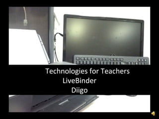 Free Technologies for Teachers
LiveBinder
Diigo
 