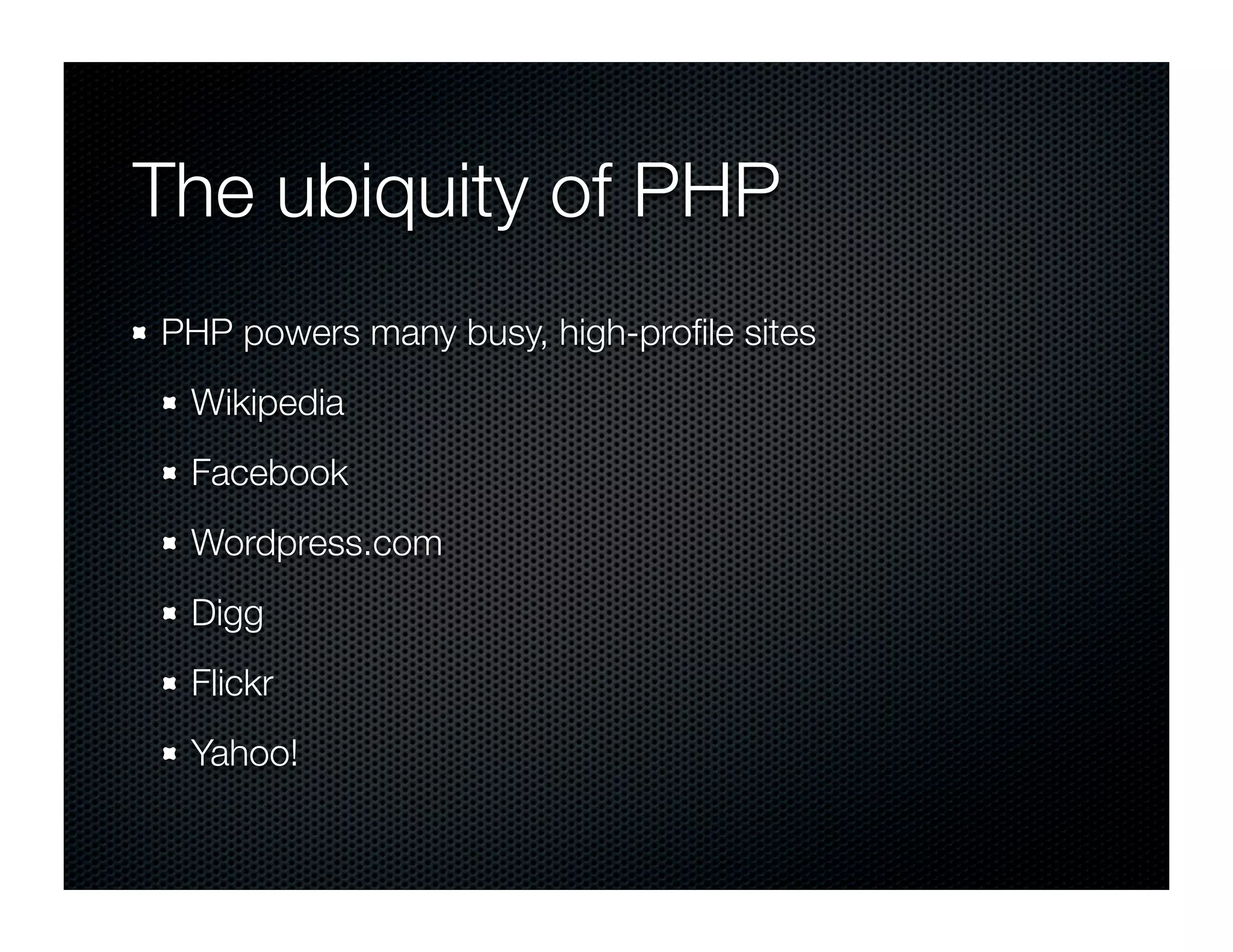 Securing the PHP Environment with PHPSecInfo