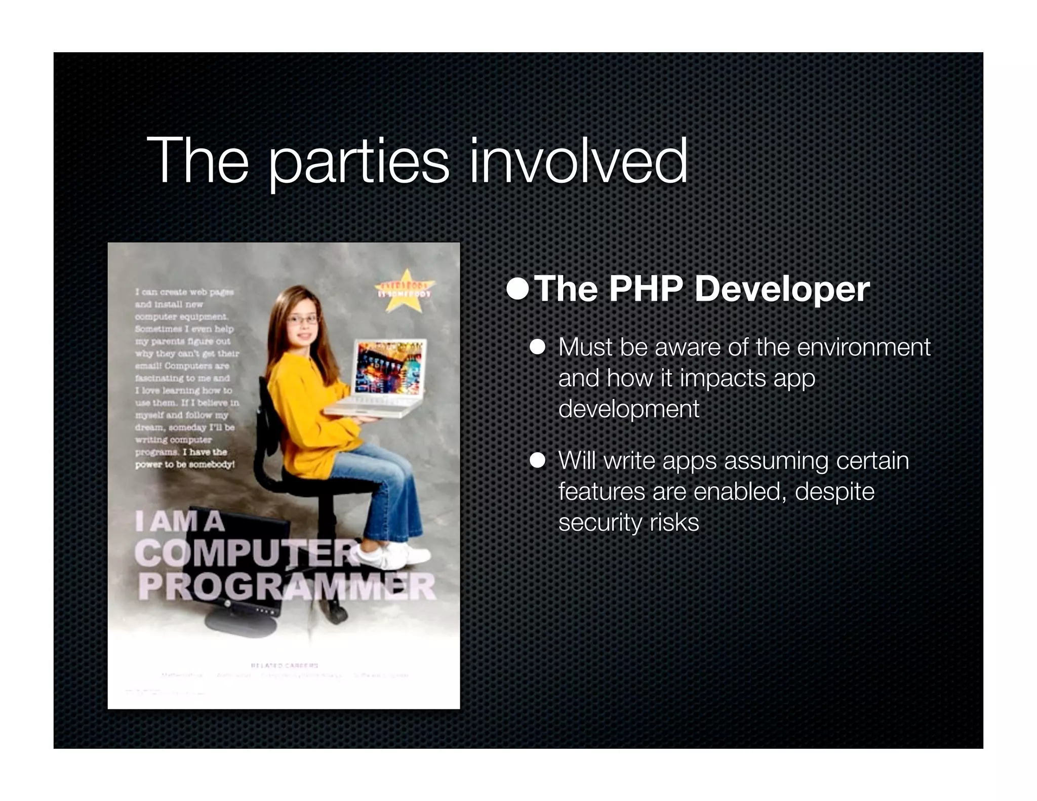 Securing the PHP Environment with PHPSecInfo