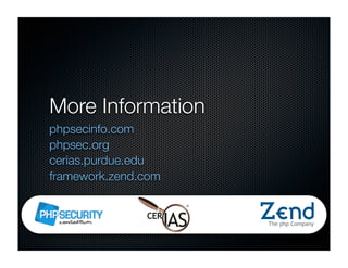 Securing the PHP Environment with PHPSecInfo