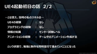 Ue4を用いたtps制作事例 Edf Ir アニメーション作成事例紹介