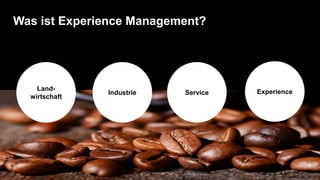3PUBLIC© 2020 SAP SE or an SAP affiliate company. All rights reserved. ǀ
Was ist Experience Management?
Land-
wirtschaft
Industrie Service Experience
 