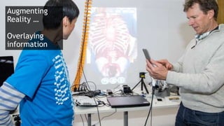 Ed Futures & the First Year Experience 15
Augmenting
Reality …
Overlaying
information
 