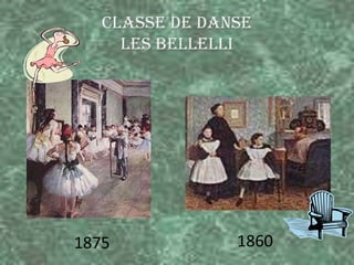 Classe de danse
     Les Bellelli




1875            1860
 