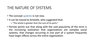Edgar huse systems and the change process | PPTX