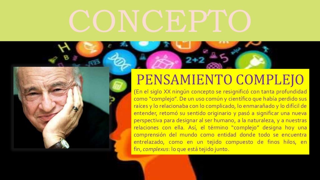 Edgar morin complejidad 5 Edgar morin complejidad 5