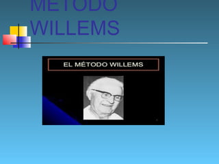 MÉTODO
WILLEMS

 