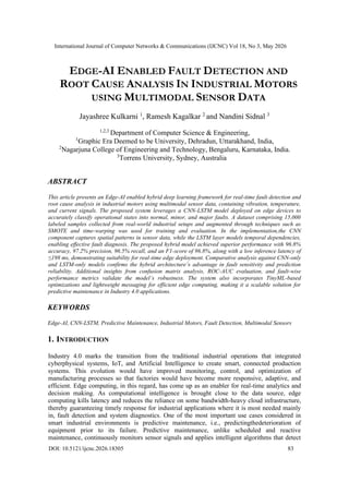 Detection Cause Example Edge-AI Enabled Fault Detection and Root Cause Analysis in Industrial ...