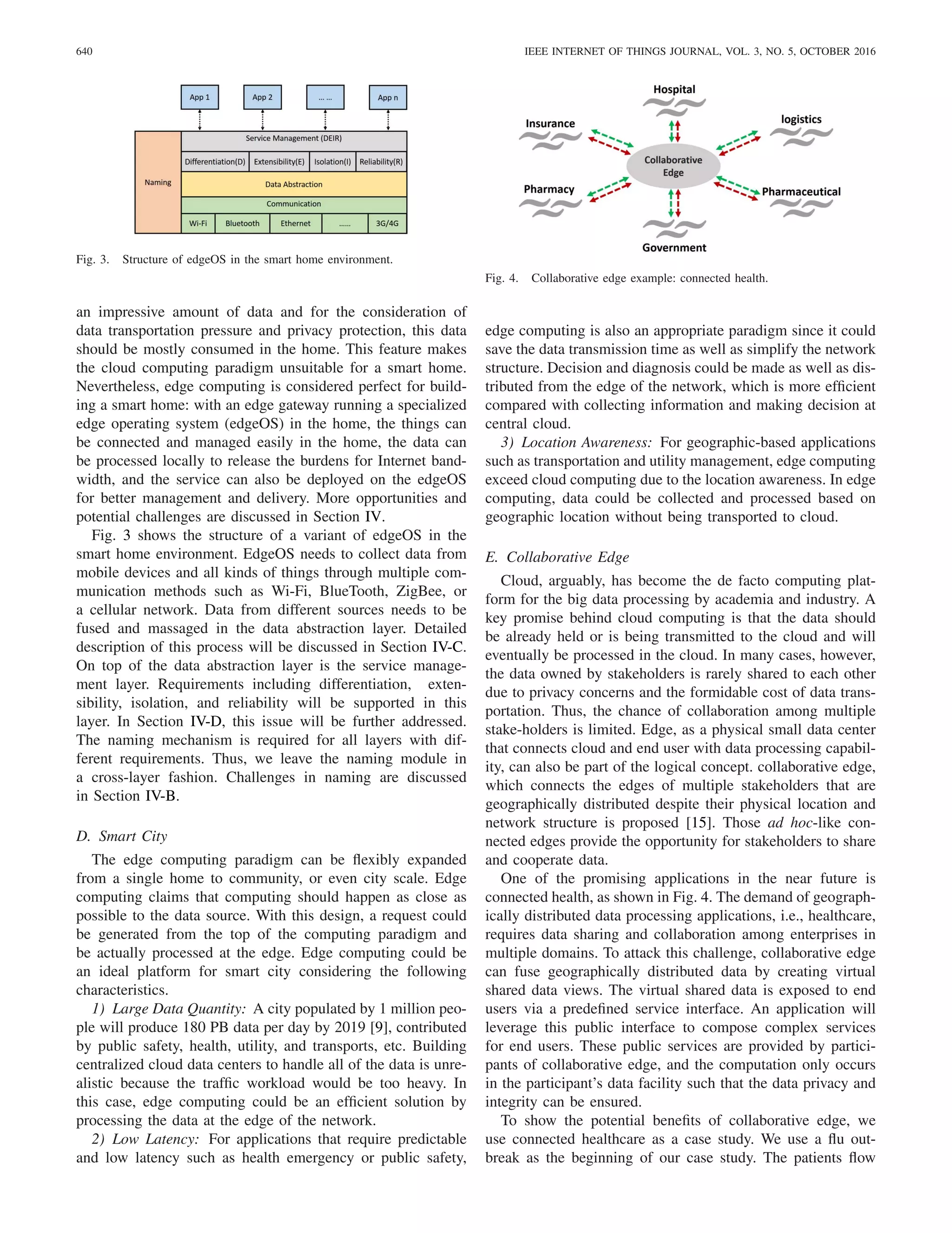 EDGE COMPUTING: VISION AND CHALLENGES | PDF