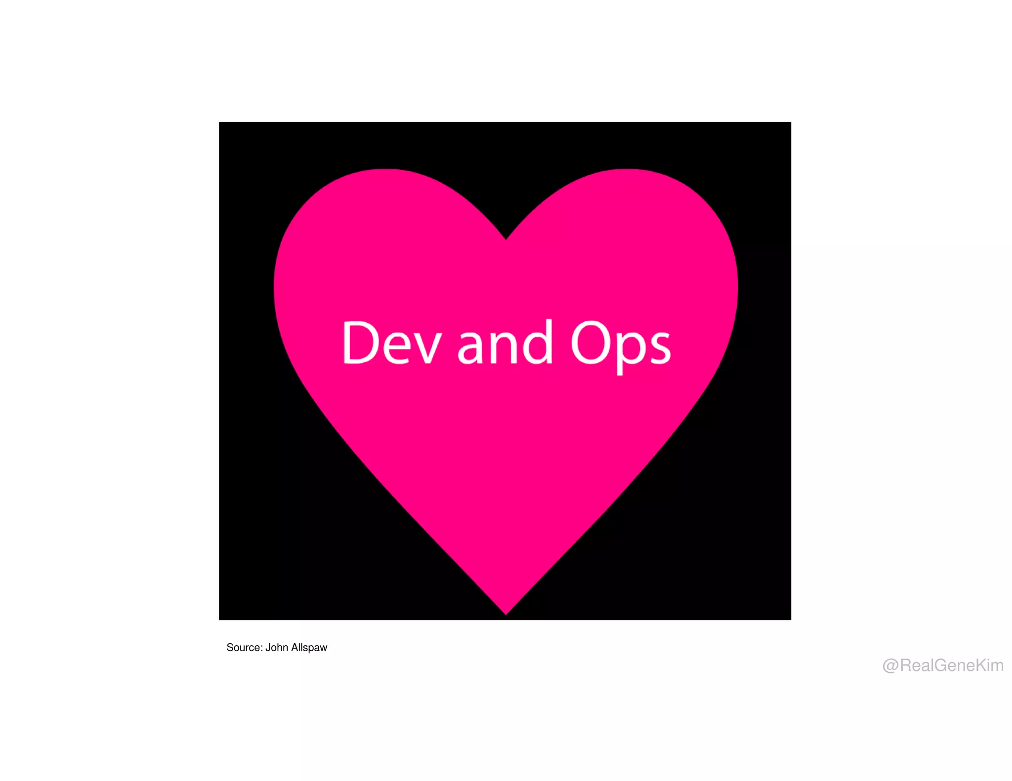 Source: John Allspaw

@RealGeneKim

 