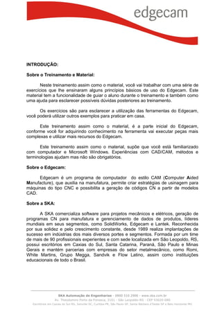 Basic Edgecam Notes Edgecam | PDF