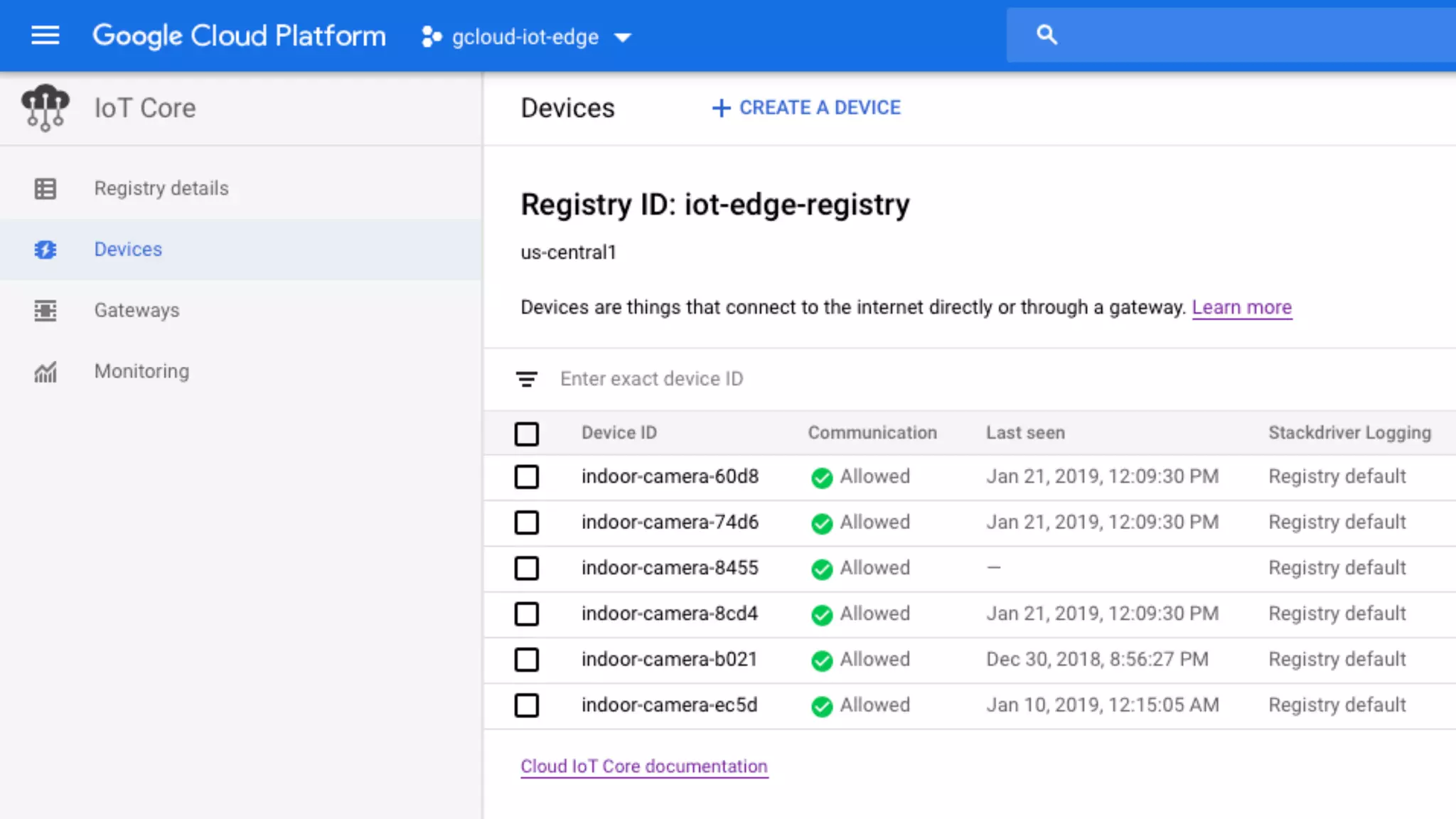 GERENCIAMENTO DOS DISPOSITIVOS
 