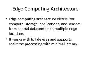 Edge Computer Science Edge_Computing_Presentation ppt for Computer Science students | PPTX