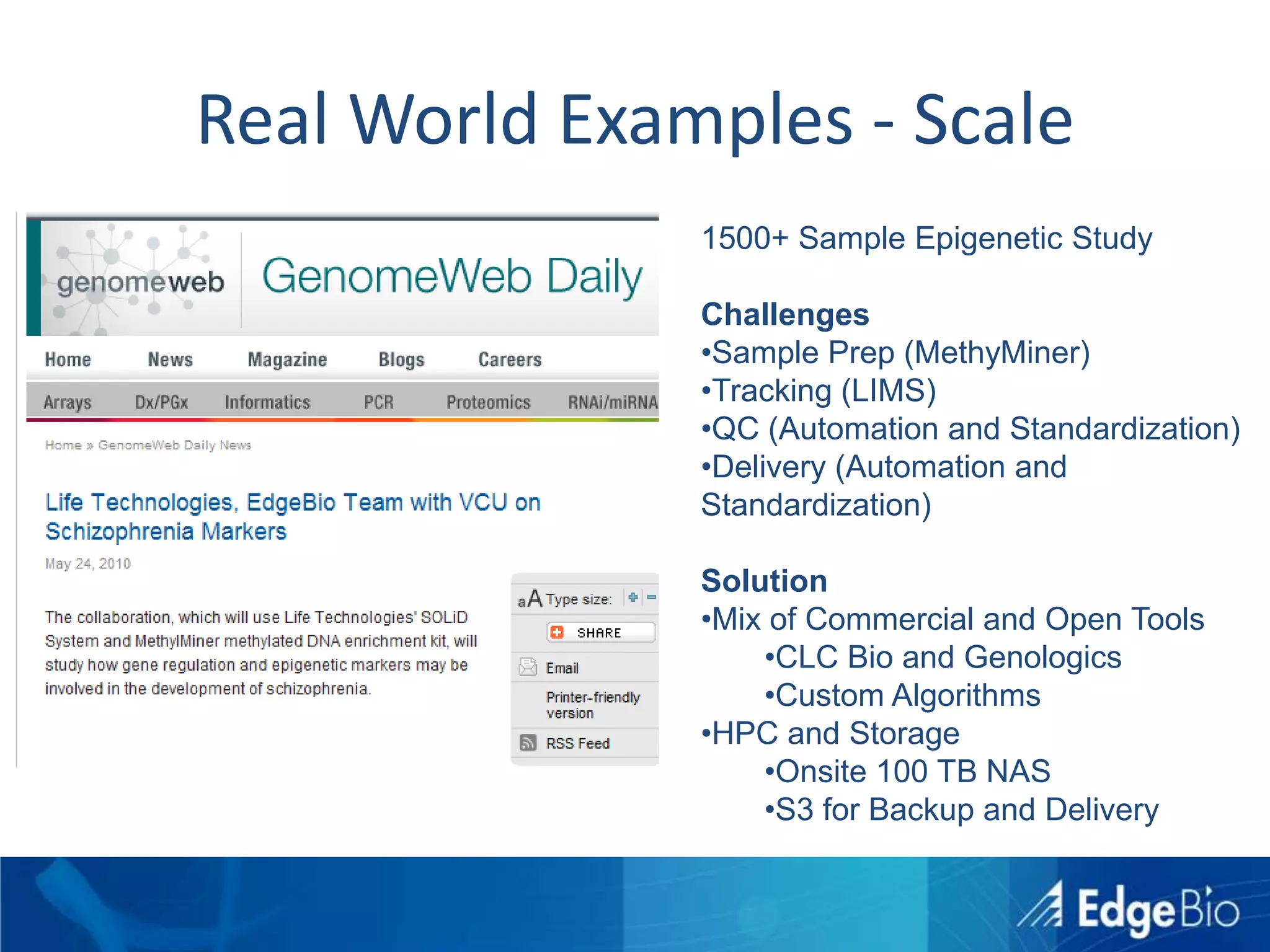 Number of Samples and Control