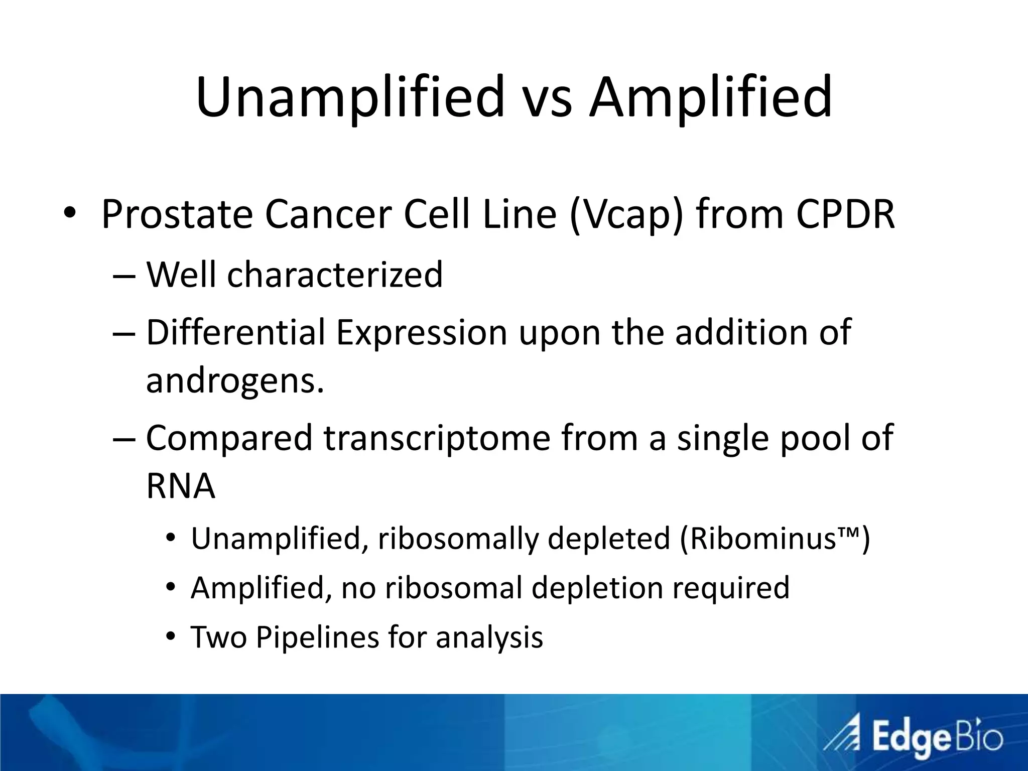 QC (Automation and Standardization)