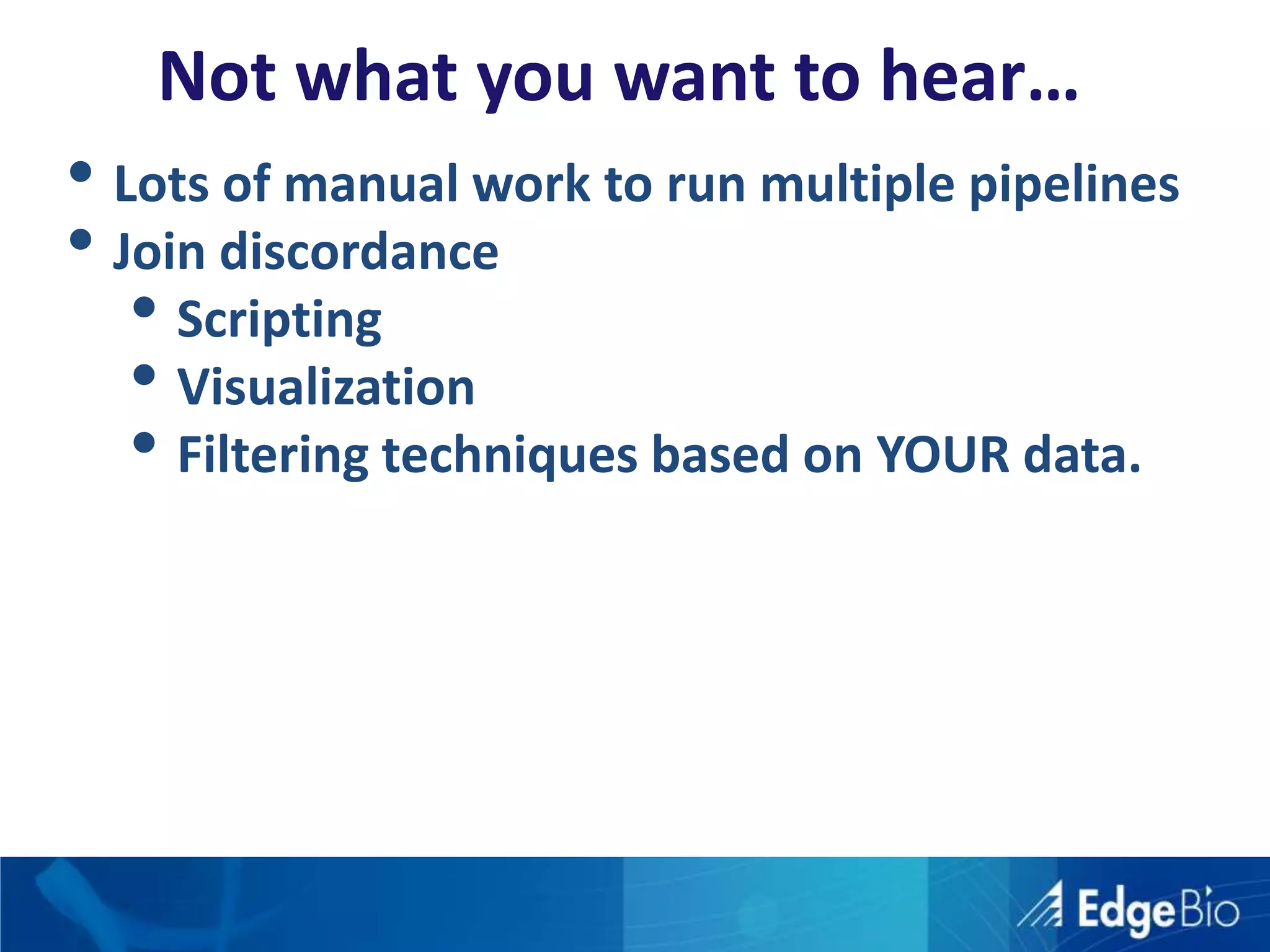 RNA-SeqNew Approach to RNA Profiling enabled by Next-Gen Sequencing