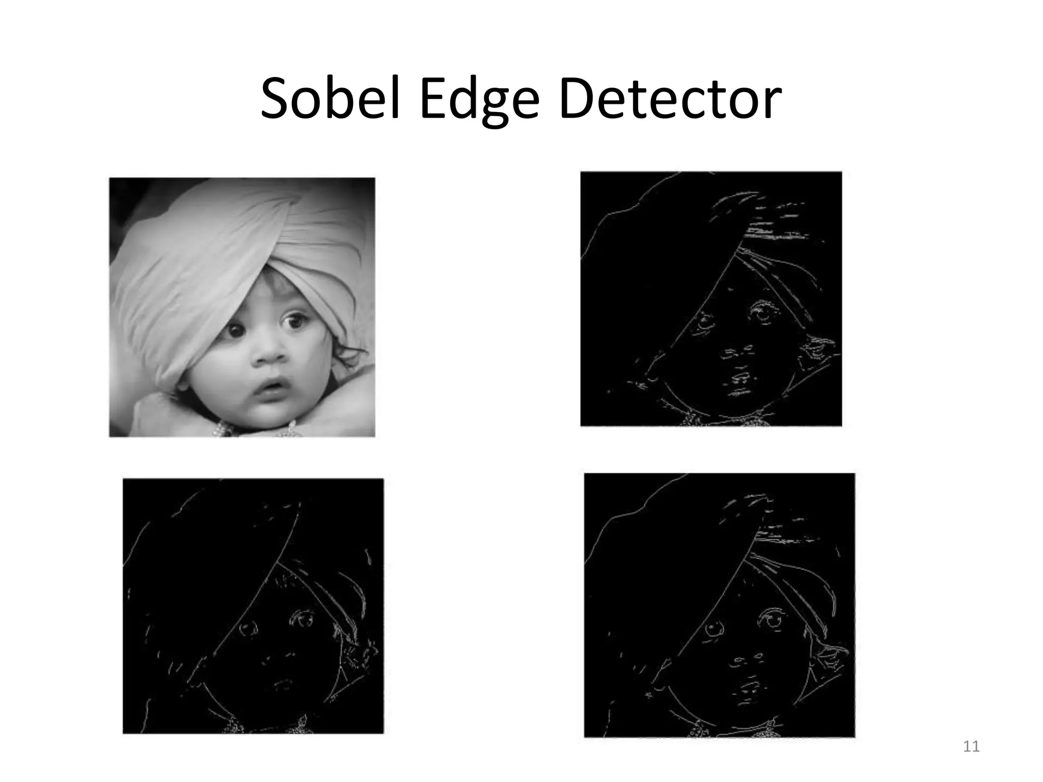 Sobel Edge Detector
11
 