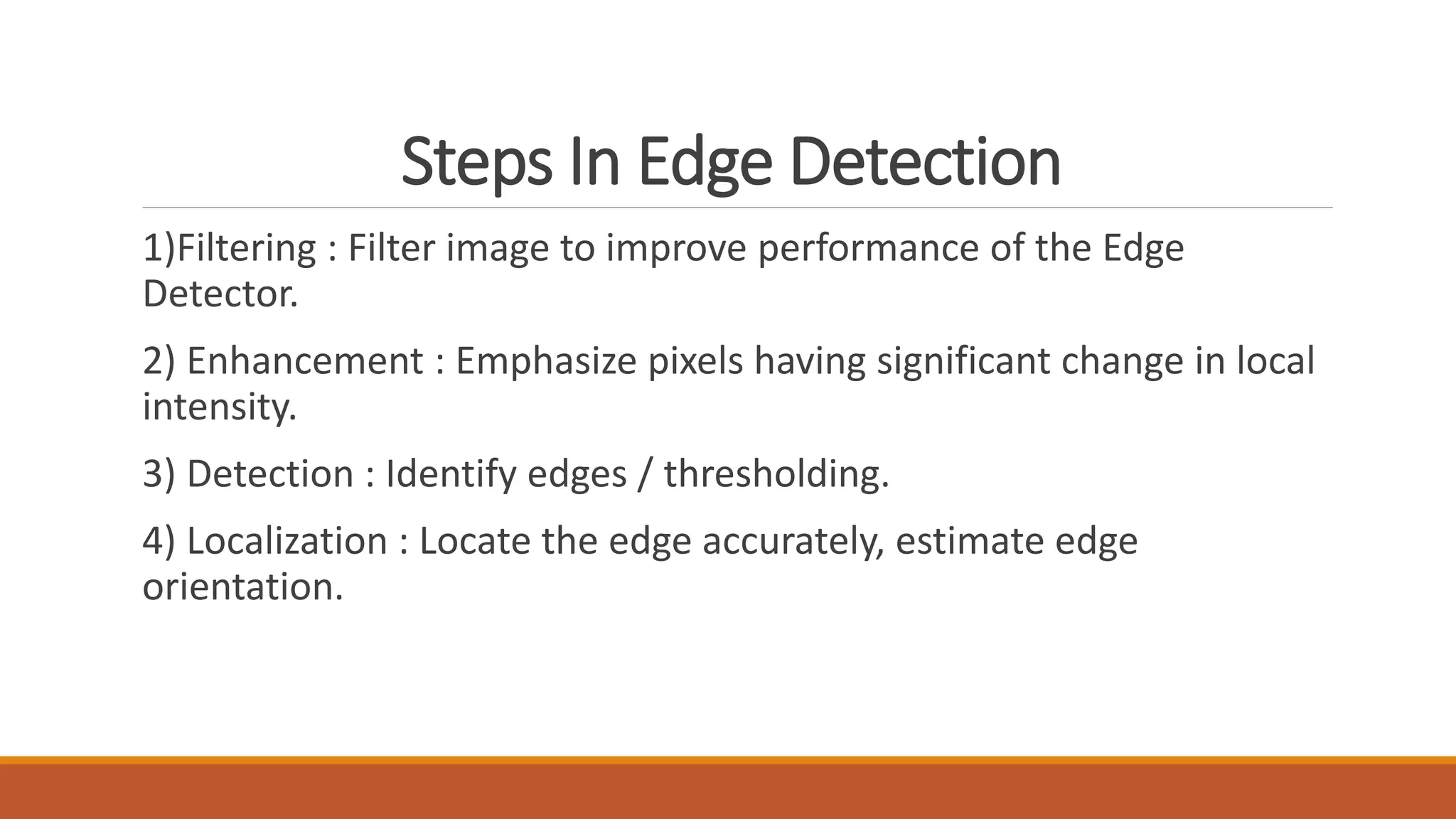 Edge detection | PPT