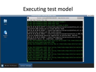 Executing test model
 