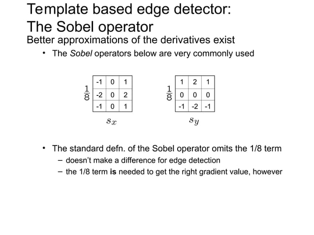 EDGEDETECTION algorithm and theory for image processing | PPT