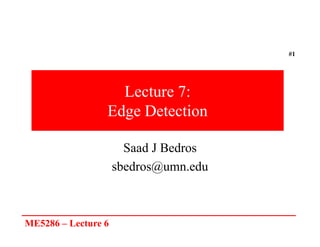Edge Detection 2 digital image processing | PDF