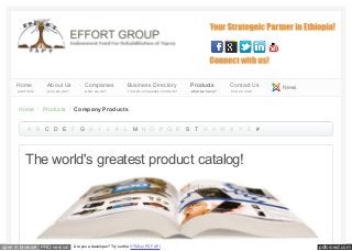 Home

About Us

Companies

Business Directory

Products

Contact Us

start here

who we are?

what we do?

f ind all companies contacts!

what we hav e?

f ind us now!

Home

Products

News

Company Products

A B C D E F G H I

J K L M N O P Q R S T U V W X Y Z #

The world's greatest product catalog!

open in browser PRO version

Are you a developer? Try out the HTML to PDF API

pdfcrowd.com

 