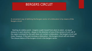 Edge dislocation | PPTX