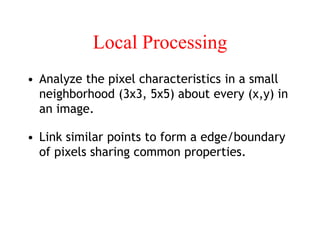 Edge linking via Hough transform.ppt