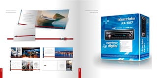 Brochure visual for a             Packaging for a car digital
          yacht leasing project                       radio sold locally.
EDGE 16




                                   EDGE 17
 