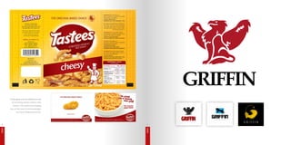 Packaging and advertising for the
           local cheesy snack Twistees and
            Tastees. The tastees packaging
          has, to the best of my knowledge,
                not been implemented yet.
EDGE 18




                                              EDGE 19
 