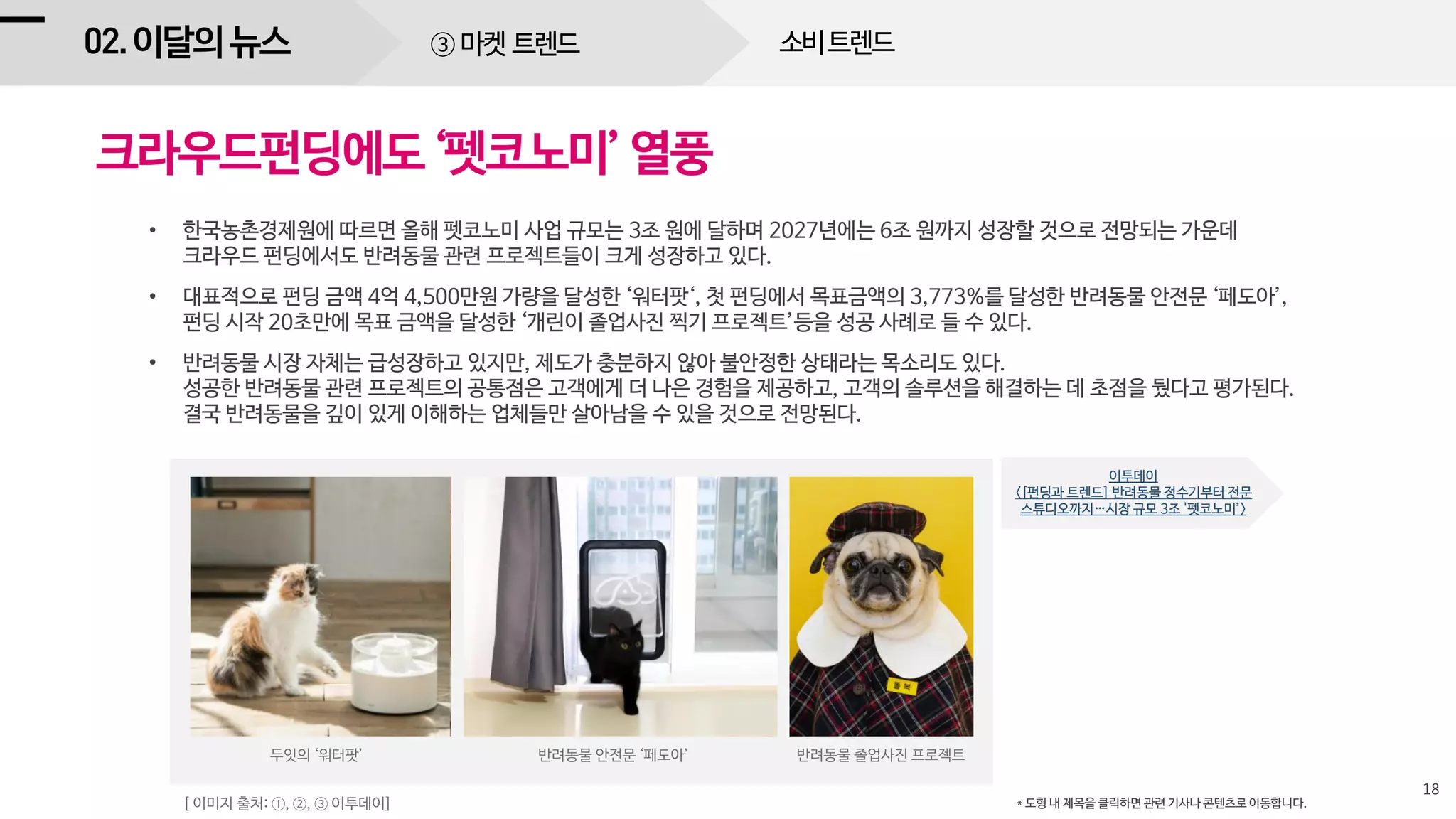 소비트렌드③ 마켓 트렌드
 