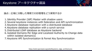 1 KF C ag
https://wiki.openstack.org/wiki/Keystone_edge_architectures
K 4ECI E 4 36F E F 6 C F EF
5 I E6 KF C F 6 F E6 C 6 4 FK EC L6 C
1 KF C 6 676F E D 6 C 6 F E 7 6 676F
& 1 KF C 6 676F E D 6 C 6 FK F EI
F E 7 2 4 6 676F 6F 1 KF C 76
( FC 6 CA6 F 4 E . 6 2C 6 L CE K C 6 6 6
FC 6 CA6 F
) 1 KF C 4 5K EC L6 C E 1 K 5K EC L6 C
geMf l Ski hc bd P
 