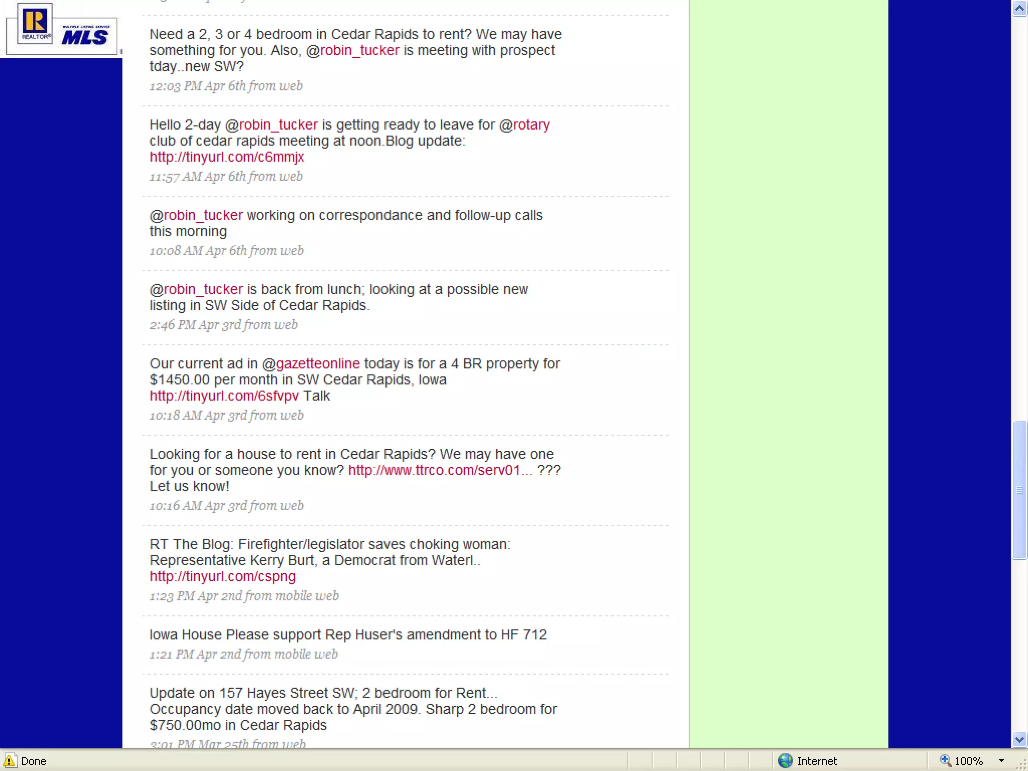 Twitter Presentation for Edge Business Magazine
