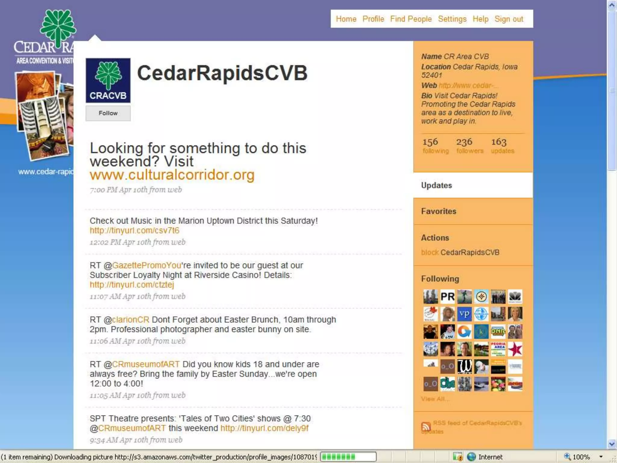 Twitter Presentation for Edge Business Magazine