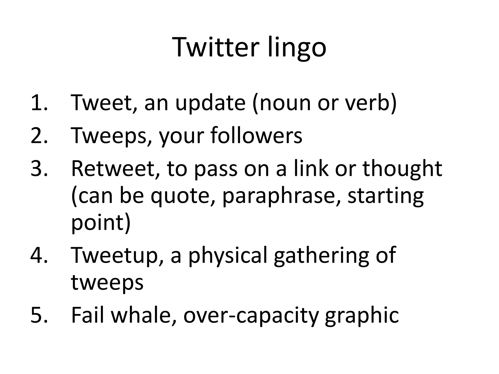 Twitter Presentation for Edge Business Magazine