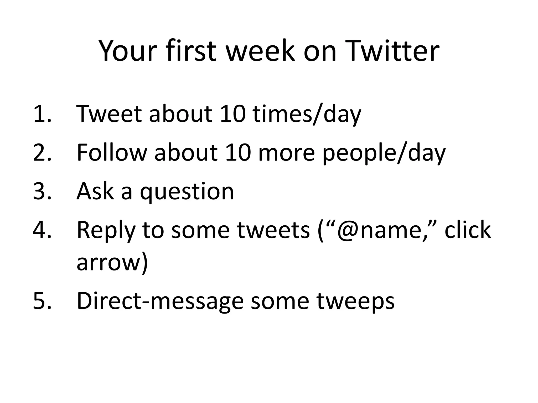 Twitter Presentation for Edge Business Magazine