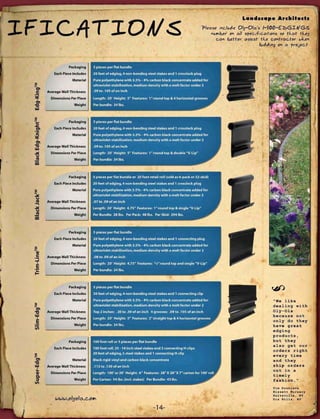 The Edging Handbook - Oly Ola Landscape Edging