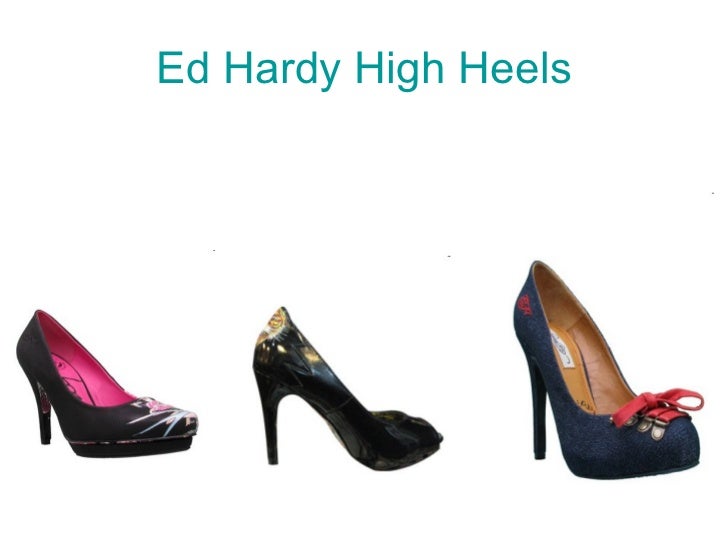 ed hardy high heels