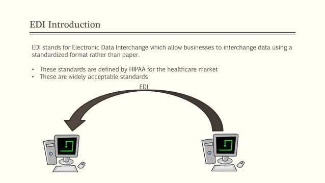 Healthcare HIPAA Edi x12 basics 1 | PPTX
