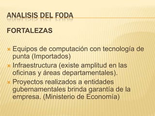  Dar al mercado productos de calidad