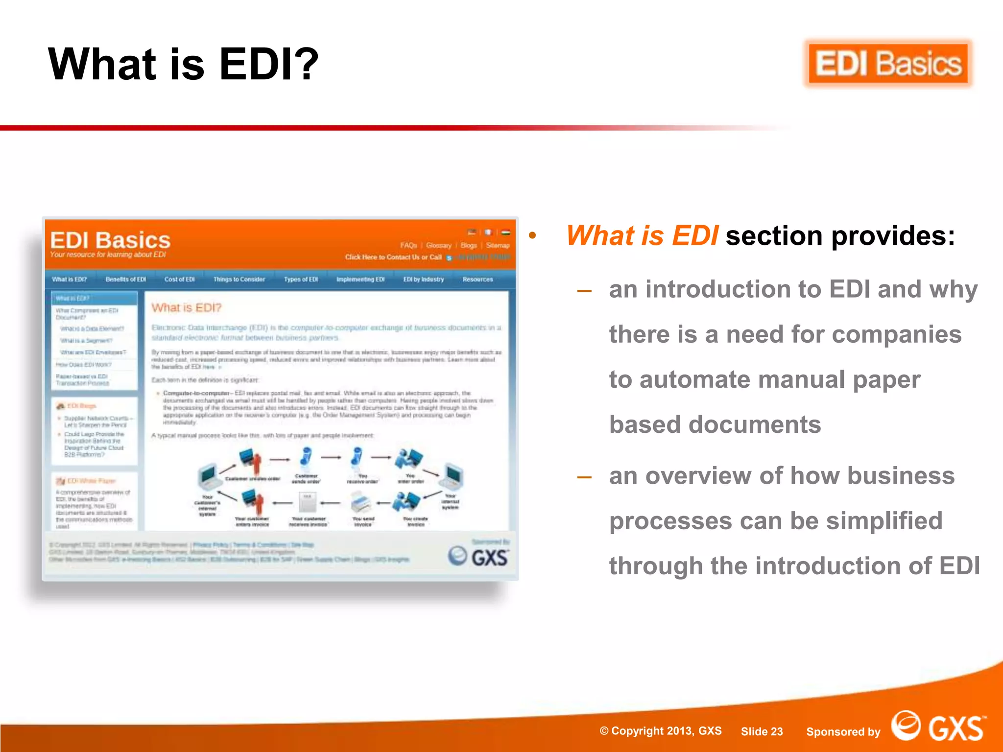 Introduction to EDI Basics | PPTX | Email | Internet