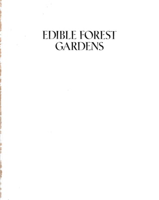 Edible forest gardens vol.2 design and practice complete opt